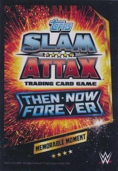2015 Topps Slam Attax WWE: Then Now & Forever - Limited Editions #LE-MA Shawn Michaels def. Chris Jericho Back