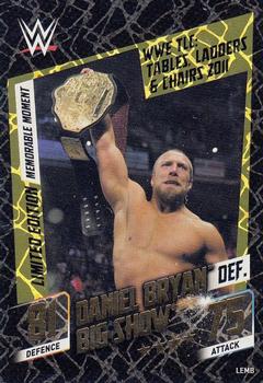 2015 Topps Slam Attax WWE: Then Now & Forever - Limited Editions #LE-MB Daniel Bryan def. Big Show Front