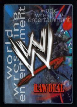 2007 Comic Images WWE RAW Deal: Revolution 2 Extreme #36 Powerbomb Back