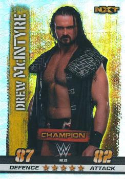 2017 Topps Slam Attax WWE 10th Edition - Indian Foil Variant #23 Drew McIntyre Front