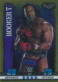 2017 Topps Slam Attax WWE 10th Edition - Indian Foil Variant #27 Booker T Front