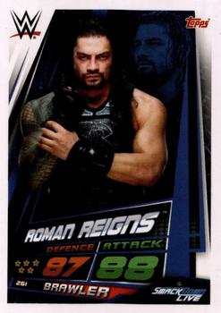 2019 Topps Slam Attax Universe WWE - Indian Variant #261 Roman Reigns Front