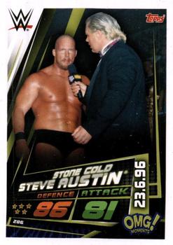 2019 Topps Slam Attax Universe WWE - Indian Variant #286 Stone Cold Steve Austin Front
