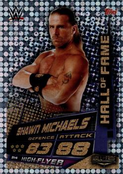 2019 Topps Slam Attax Universe WWE - Indian Variant #314 Shawn Michaels Front