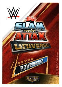 2019 Topps Slam Attax Universe WWE - Indian Variant #317 Ultimate Warrior Back