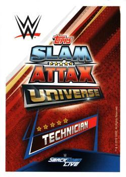 2019 Topps Slam Attax Universe WWE - Indian Variant #320 Andrade Back