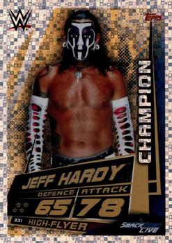 2019 Topps Slam Attax Universe WWE - Indian Variant #331 Jeff Hardy Front