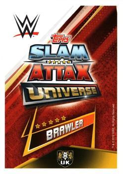 2019 Topps Slam Attax Universe WWE - Indian Variant #334 Pete Dunne Back