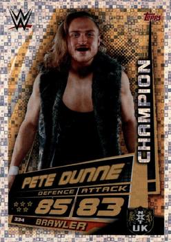 2019 Topps Slam Attax Universe WWE - Indian Variant #334 Pete Dunne Front