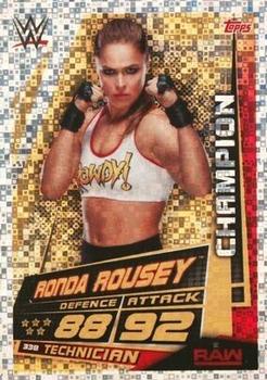 2019 Topps Slam Attax Universe WWE - Indian Variant #338 Ronda Rousey Front