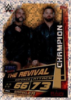 2019 Topps Slam Attax Universe WWE - Indian Variant #344 The Revival Front
