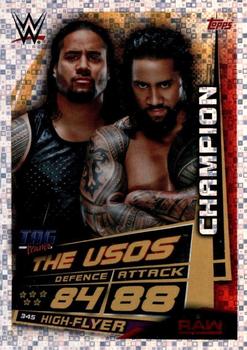 2019 Topps Slam Attax Universe WWE - Indian Variant #345 The Usos Front