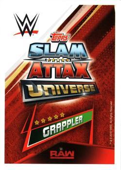 2019 Topps Slam Attax Universe WWE - Indian Variant #346 The Miz Back