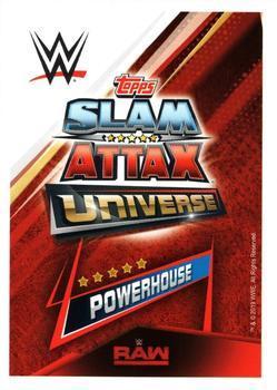 2019 Topps Slam Attax Universe WWE - Indian Variant #LEPB Braun Strowman Back
