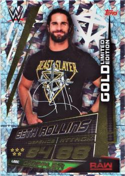 2019 Topps Slam Attax Universe WWE - Limited Edition #LEEC Seth Rollins Front