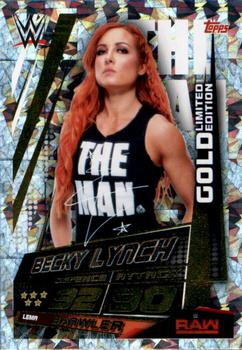 2019 Topps Slam Attax Universe WWE - Limited Edition #LEMA Becky Lynch Front
