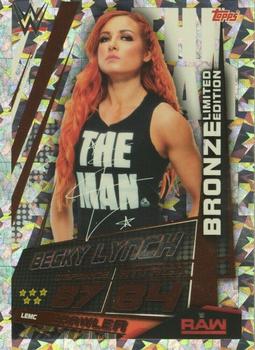 2019 Topps Slam Attax Universe WWE - Limited Edition #LEMC Becky Lynch Front