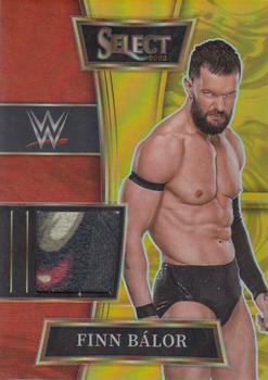 2022 Panini Select WWE - Selective Swatches Gold Prizms #SW-FBL Finn Balor Front