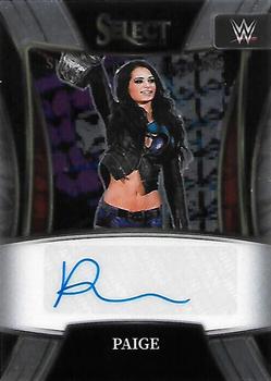 2022 Panini Select WWE - Signature Selections #SN-PGE Paige Front