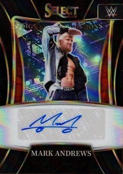 2022 Panini Select WWE - Signature Selections Black Prizms #SN-MAD Mark Andrews Front