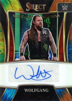 2022 Panini Select WWE - Signature Selections Tie-Dye Prizms #SN-WFG Wolfgang Front