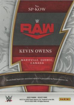 2022 Panini Select WWE - Sparks #SP-KOW Kevin Owens Back