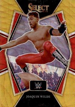 2022 Panini Select WWE - Gold Wave Prizms #135 Joaquin Wilde Front