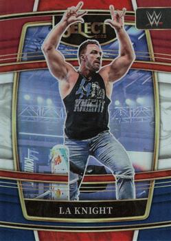 2022 Panini Select WWE - Red and Blue Prizms #1 LA Knight Front