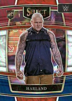 2022 Panini Select WWE - Red and Blue Prizms #39 Harland Front