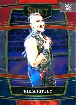 2022 Panini Select WWE - Red and Blue #16 Rhea Ripley Front