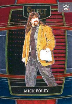 2022 Panini Select WWE - Red and Blue #24 Mick Foley Front