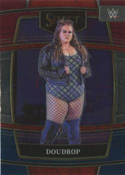 2022 Panini Select WWE - Red and Blue #27 Doudrop Front