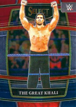 2022 Panini Select WWE - Red and Blue #29 The Great Khali Front