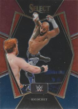 2022 Panini Select WWE - Red and Blue #110 Ricochet Front