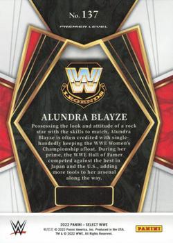 2022 Panini Select WWE - Red and Blue #137 Alundra Blayze Back