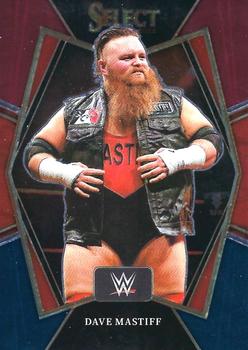 2022 Panini Select WWE - Red and Blue #151 Dave Mastiff Front