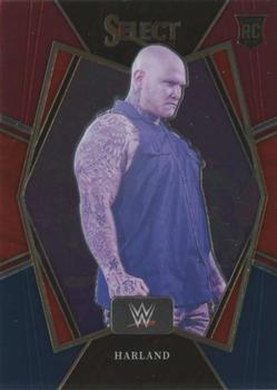 2022 Panini Select WWE - Red and Blue #163 Harland Front