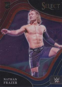2022 Panini Select WWE - Red and Blue #289 Nathan Frazer Front