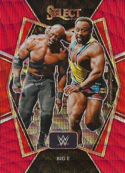 2022 Panini Select WWE - Red Wave Prizms #109 Big E Front