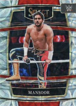 2022 Panini Select WWE - Scope Prizms #4 Mansoor Front