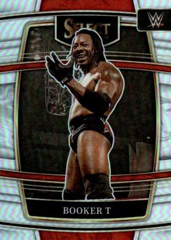 2022 Panini Select WWE - Silver Prizms #93 Booker T Front