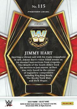 2022 Panini Select WWE - Silver Prizms #115 Jimmy Hart Back
