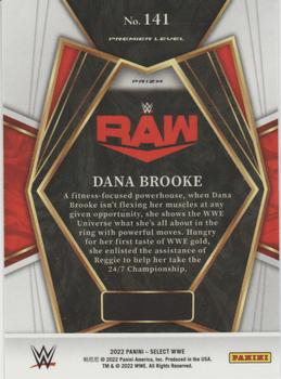 2022 Panini Select WWE - Silver Prizms #141 Dana Brooke Back