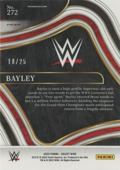 2022 Panini Select WWE - Tie-Dye Prizms #272 Bayley Back