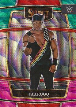 2022 Panini Select WWE - Tri-Color Prizms #77 Faarooq Front