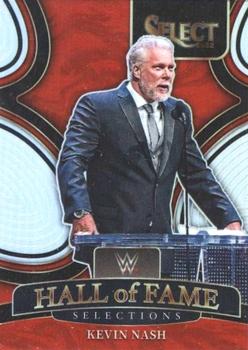 2022 Panini Select WWE - Hall of Fame Selections Silver Prizms #7 Kevin Nash Front
