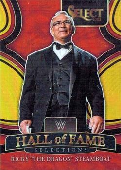 2022 Panini Select WWE - Hall of Fame Selections Gold Prizms #9 Ricky 