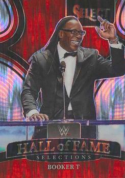 2022 Panini Select WWE - Hall of Fame Selections Flash Prizms #2 Booker T Front