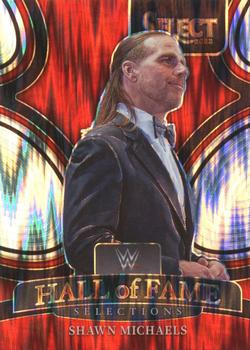 2022 Panini Select WWE - Hall of Fame Selections Flash Prizms #3 Shawn Michaels Front