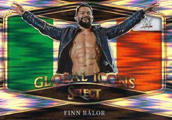 2022 Panini Select WWE - Global Icons Flash Prizms #1 Finn Balor Front